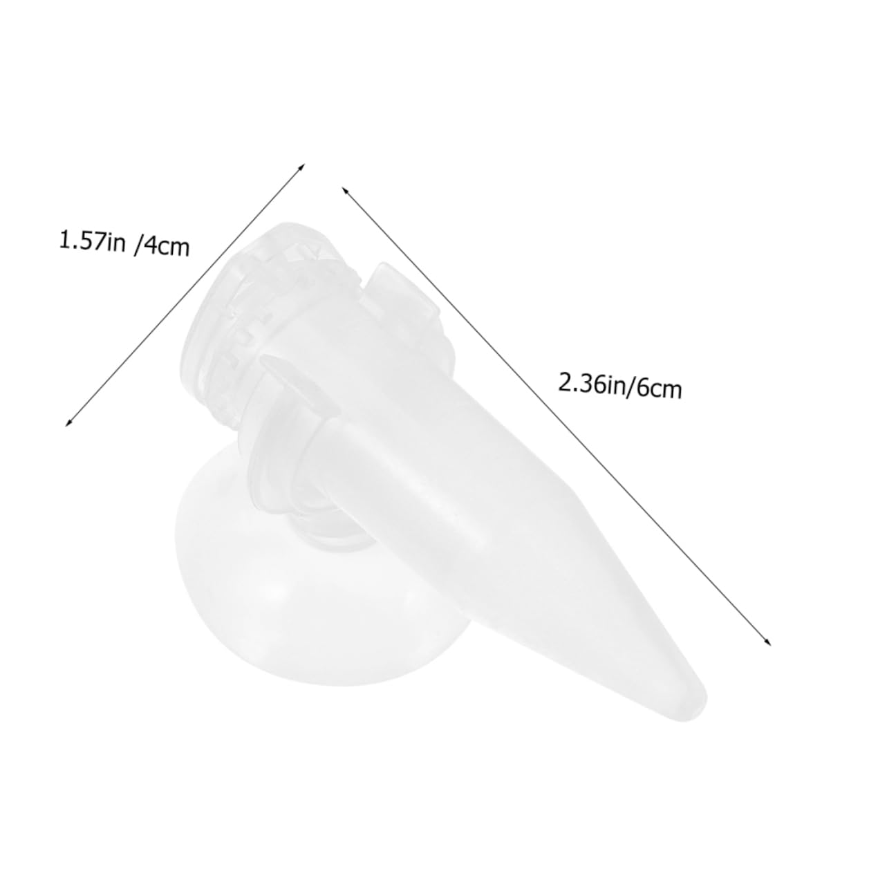 HOLIDYOYO Automatic Feeder for Fish Tanks Shrimp Feeder Suction Cup Fish Food Dispenser