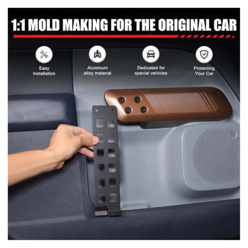 Red de almacenamiento para puerta de Ford Maverick 2022+ en aluminio 4
