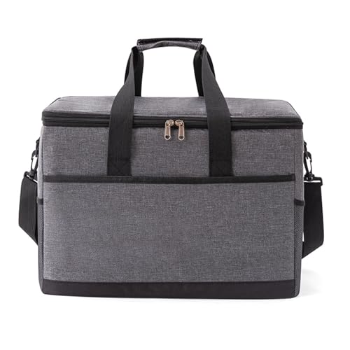 JTQYFI Bolsa de la compra impermeable, bolsa de picnic con bolsa isotérmica, cesta de pícnic, a prueba de fugas, plegable, enfriador térmico, mochilas de picnic al aire libre