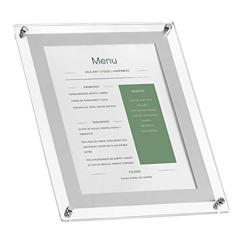 LACOR Porta Menu, Plastico, 29x38 cm Cover