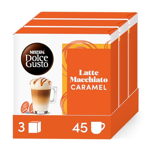 NESCAFE DOLCE GUSTO Latte Macchiato Caramel Cápsulas de café 3x30 cápsulas