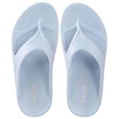 Image of URJO CLASSIC Women's Slippers /FlipFlops Lightweight Super Flexible Arch Support Durable Anti Skid & Stylish Dailywear Slippers /FlipFlops for Women