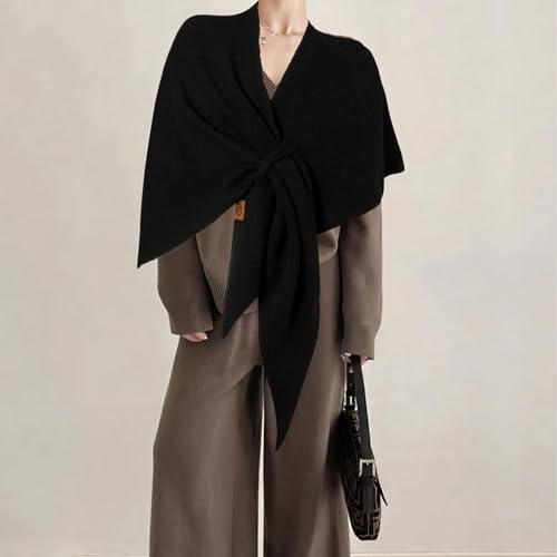 Pashmina Shawl Wraps For Women, Women's Solid Shawl, Elegant Soft Open Front Sweater All Seasons4