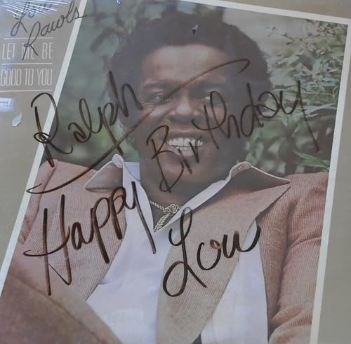 Let Me Be Good To You (signed copy)