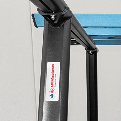 Aa-Racks Model Apx25 Extendable Aluminum Pick-Up Truck Ladder Rack (No Drilling Required) - Sandy Black #TOP3
