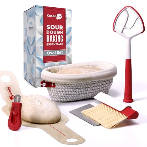 KneadAce Essential Sourdough Starter Kit - Artisan Bread Baking Tools
