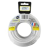 CARRETE PARALELO 2X1MM BLANCO 50MTS (AUDIO)