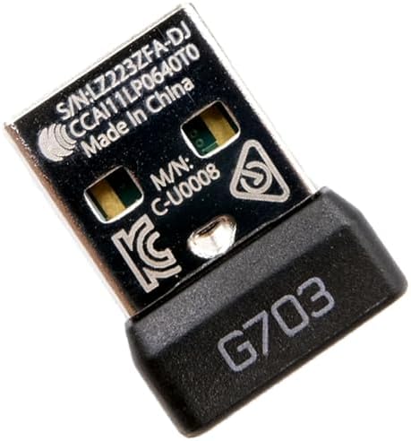 New USB Dongle Mouse Receiver Adapter Replacement for Logitech G703 Lightspeed Wireless Gaming Mouse image 5