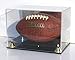 DisplayGifts Full Size Football Display Case Stand, UV Protection