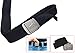 Premium Quality Expandable, Adjustable Web Belts by Run Baby for Men and Women (black)