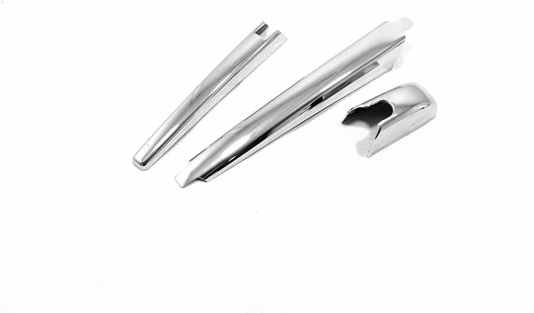 Rear Back Window Wiper Cover Trims Compatible With Toyota RAV4 2025 2024 2023 2022-2019 Exterior Car Accessories ABS 2PCS(Glossy Chrome Style)