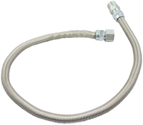 HomeFlex HFDC-75-72 Dryer Connector, 3/8-Inch MIP x 1/2-Inch FIP x 72-Inch