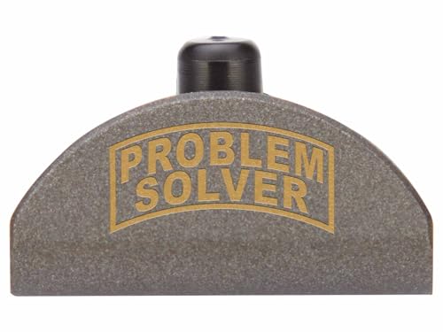 NDZ Performance Grip Plug for Glock Gen 4-5 – Heavyweight Brass – Fits G17 G19 G22 G23 G31 G34 G45 G47 – Cerakote Tungsten Finish, Problem Solver Tab – Made in USA