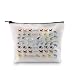 PXTIDY Dragon Novel Makeup Bag Bookish Gift Dragon Tribes For Dragon Lovers Cosmetic Bag Zipper Pouch