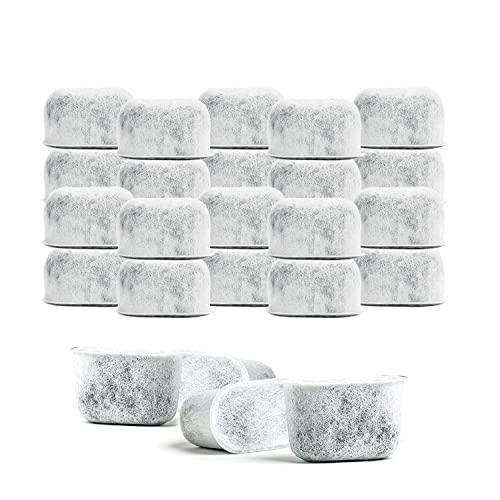 Image of 24-Pack Replacement Charcoal Water Filters Compatible with Breville BWF100 - Premium Activated Charcoal Filters For All Breville Coffee Makers and Breville Espresso Machines