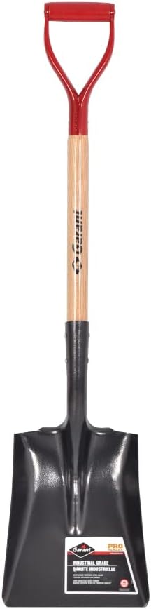 42" Pro Square Point D-Handle Deluxe Shovel