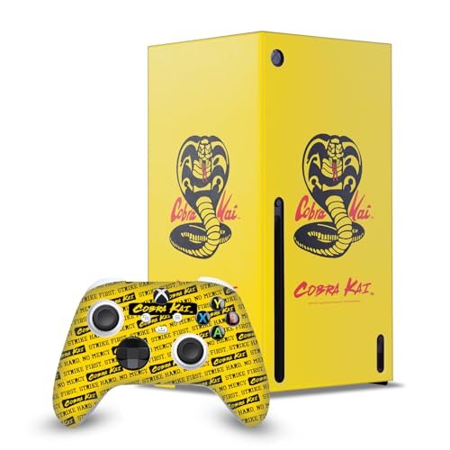 Cobra Kai Skin Xbox Series X Autocollant Console Manette de Jeu