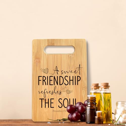Friendship-Gifts-for-Women-Cutting-Board-A-Sweet-Friendship-Refreshes-The-Soul-Bamboo-Cutting-Board-Bible-Verse-Christian-Decorative-Cutting-Board-Kitchen-DecorGifts-for-The-Hostess-Friends Friendship Gifts for Women Cutting Board A Sweet Friendship Refreshes The Soul Bamboo Cutting Board Bible Verse Christian Decorative Cutting Board Kitchen DecorGifts for The Hostess Friends
