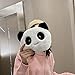 Stakee Kinder Umhängetasche Cartoon Panda Tasche Plüsch Umhängetasche Kleintiertasche Cartoon Umhängetasche für Mädchen Kinder