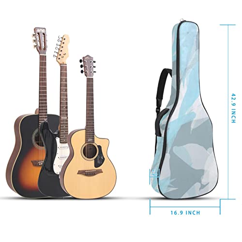 Housse imperméable pour guitare acoustique avec double bandoulière et poche Motif champignons, Multicolore 05, 42.9×16… - Les Beatles, Paul McCartney, John Lennon, RIngo Starr, George Harrison Housse imperméable pour guitare acoustique avec double bandoulière et poche Motif champignons, Multicolore 05, 42.9x16… – Image 6