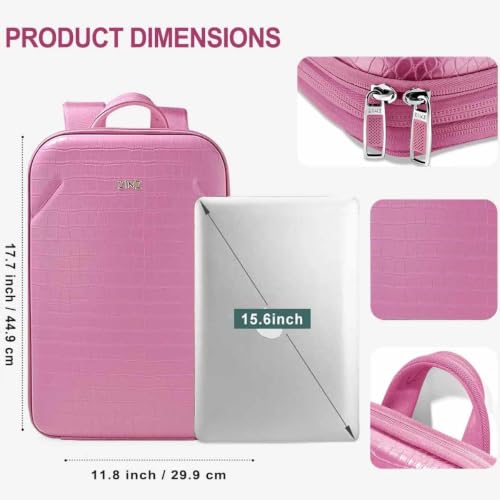 Image of ZINZ Slim & Expandable Laptop Backpack 15 15.6 16 Inch Sleeve with USB Port