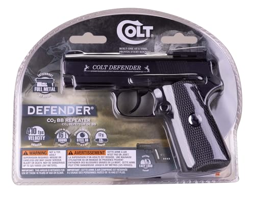 Umarex 2254020 Colt Defender Semi Automatic Metal Frame .177 Caliber Bb Gun Air Pistol thumb #1