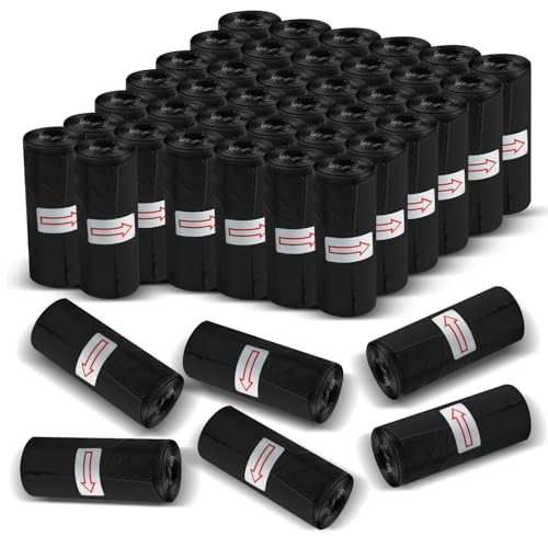 Sacchetti per escrementi di cani, sacchetti per escrementi per cani, extra spessi, resistenti, a prova di perdite, Doggy Bags, neutralizzanti gli odori per escrementi di animali, 44 rotoli (660 pezzi)