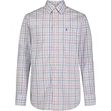 Izod Camisa de Vestir de Manga Larga a Cuadros para niño, 8