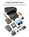 KEMIMOTO Motorcycle Saddlebags Leather Side Bags 12L Compatible with Sportster 883 1200 Softail Low Rider S Cruiser Dyna V-star Shadow Vulcan Rebel