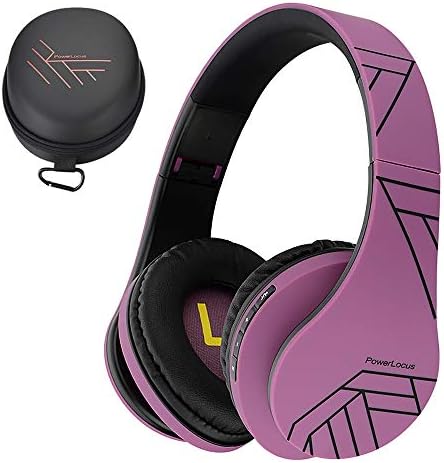 PowerLocus Bluetooth Over-Ear Headphones, Wireless Stereo Foldable Headphones Wireless and Wired Headsets with Built-in Mic, Micro SD/TF, FM for iPhone/Samsung/iPad/PC (Camouflage)