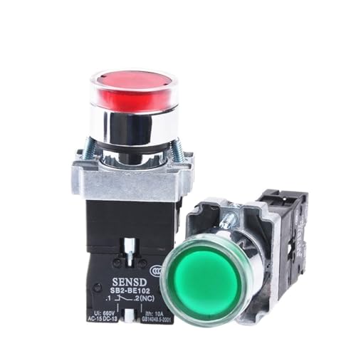 Voyant LED 22mm XB2 bleu 380V haute visibilité pour armoire électrique