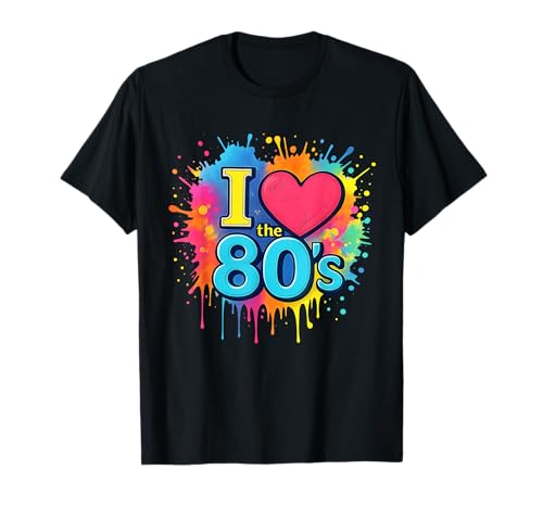 Gráfico I Love the 80's Old School Fun Times Camiseta