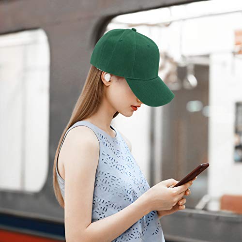 ABOOFAN Chapéu Trevo de Quatro Folhas Boné de Beisebol St. Boné de Baseball Patricks Day Green Algod