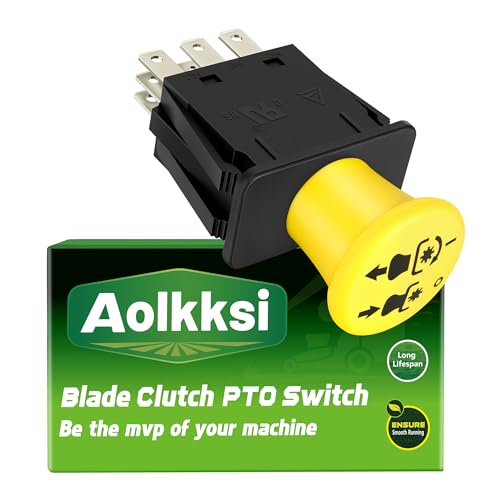 La mejor selección de Jes14w de esta semana. 47 AOLKKSI - Interruptor de toma de fuerza de embrague de 10 amperios compatible con John Deere AM131966 L120 L130 D140 D150 D155 D160 D170 LA130 LA145 LA150 X130R X140 X165 Z225 Z235...