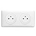 Produktbild Legrand LEG200131 Celiane2 Lösung, 2 Steckdosen mit Erdungsstift (französische Steckdose, verdrahtet