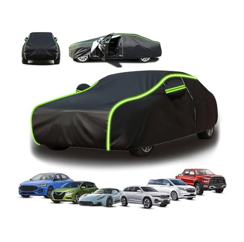 🚗【Protezione dalle intemperie】:Telo Copriauto Impermeabile per Saab Aero X (467.5cm x 191.8cm x 127.6cm),il nostro telo copriauto fornisce protezione per l'auto in qualsiasi condizione atmosferica. può essere utilizzato all'interno e all'esterno per proteggere le nostre auto dai dannosi raggi UV, sporco, polvere, neve, pioggia, inquinanti industriali ed escrementi di uccelli, proteggendo la vernice della nostra auto.