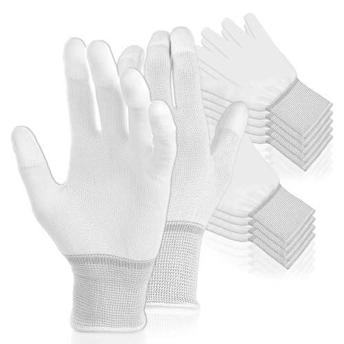 CIATBYYJ ESD Anti-Static Working Gloves (10 Pairs)
