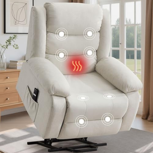 Korser Oversized Power Lift Recliner for Elderly, Electric Recliner Chairs with...