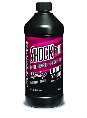 Maxima Racing Oils 58901L-4PK Racing Shock Fluid Light 75/390 3w 32 oz Bottle, 4-Pack