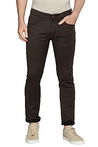 Image of Allen Cooper Regular Comfortable Mid Rise Denim Jeans for Men