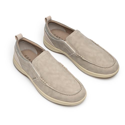 Men's Slip on Shoes Casual Walking Loafers with Arch Support, Orthopedic Shoes Lightweight Non Slip Sneakers3