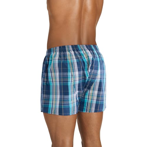 Jockey Men's Underwear 100% Cotton Woven Surfer 5" Boxer2