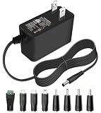 5V 2A Power Supply Adapter 10W AC/DC Charger AC100-240V to DC 5 Volt 2Amp 1A 1.5A Replacement Power Cord USB Type C for USB Hub TV Box Tablet Camera Baby Monitor Raspberry Webcam Router