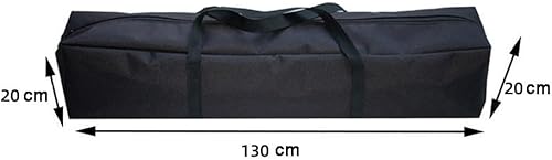 Miniatura 2 de Bolsa de transporte profesional para trípode, funda de almacenamiento portátil de tela para soporte de micrófono y paraguas de luz de fotografía