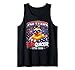 Patriotic Funny 250 Years Fire Quacker Duck 4th of July Tank Top