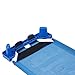ECR4Kids Streamline Cot, Ready-to-Assemble, Toddler Size, Classroom Furniture, Blue, 6-Pack