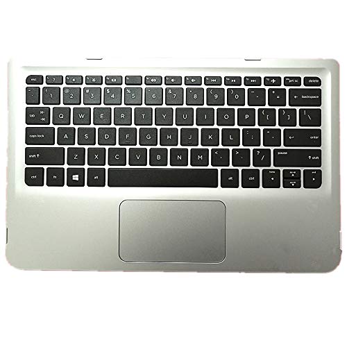 Clavier pour HP x360 310 G1 avec coque C et pavé tactile argent
