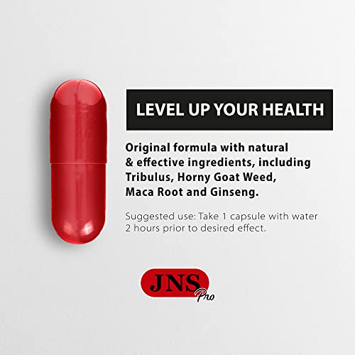 Jns Pro Natural Vitamins For Men - Made In Usa - Horny Goat Weed For Men - 8 Capsules #TOP2