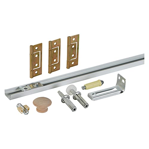 National Hardware N343-715 391S Folding Door Hardware Set In White,36 Inch #TOP1