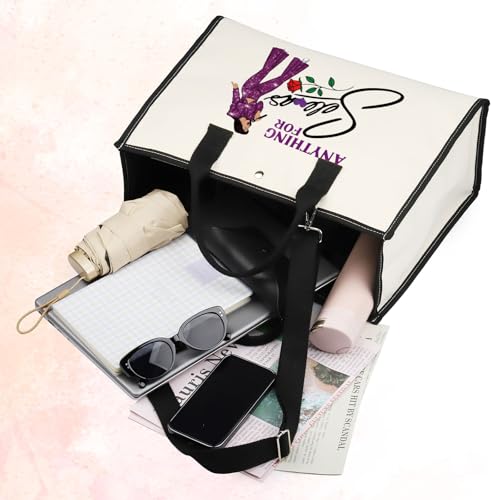 BWWKTOP Music Lover Cosmetic Bag Singer Fans Gift Music Album Gifts Singer Fans Zipper Pouch Bag Singer Merandise (anything for BG)2